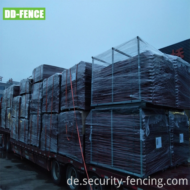 Schweißkante Doppeldrahtzaun Drahtnetzzaun für Autobahn